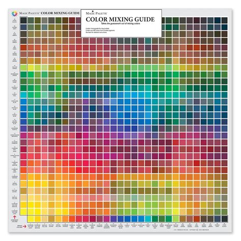 Creating Harmonious Color Schemes with the Magic Palette Color Matching Guide